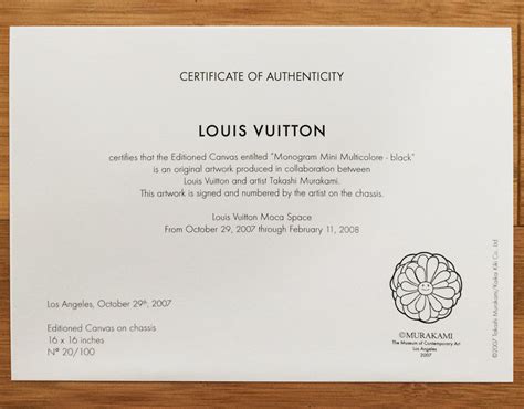 lv certificate|louis vuitton certificate pdf.